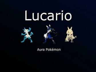 Pokemon Lucario Background By Epickid2212
