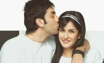Wallpaper Katrina Kaif And Ranbir Kapoor Cute Couple