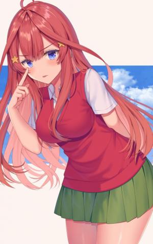 Nakano Itsuki Go Toubun No Hanayome Zerochan Anime