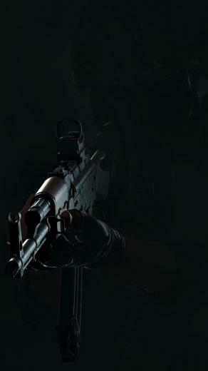 Playerunknown S Battlegrounds Gun Dark Wallpaper