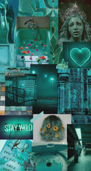 Turquoise Aesthetic Wallpaper