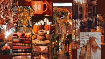 Fall Aesthetic Mac Wallpaper Desktop Halloween