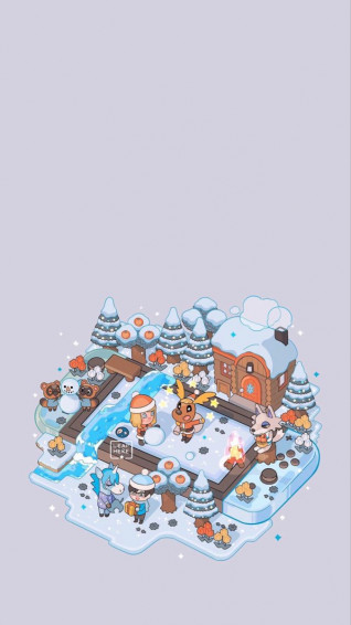 Animal Crossing Cute Aesthetic Wallpaper Fan Art