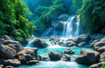 3d Waterfall Wallpaper