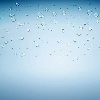 Aqua Water Drops iPad Wallpaper Retina HD