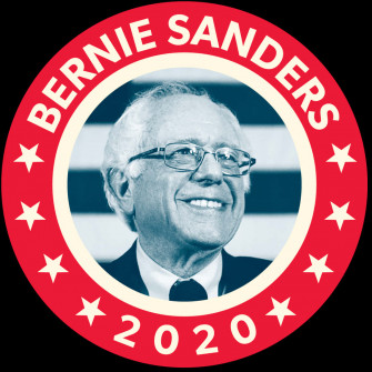 Bernie Sanders2020 Campaign Logo Wallpaper