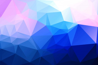 Blue Geometric Wallpaper