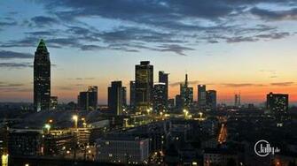 Deutschland Frankfurt St Dte Wallpaper Skyline