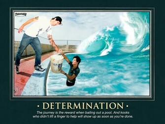 Thrasher Skateboard Magazine Motivational Wallpaper