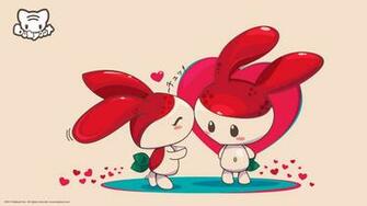 Background Screensaver Bunny Kawaii