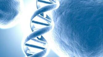3d Dna Strand Wallpaper