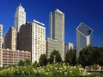 Known Places Chicago Skyline From Millennium Park Illinois