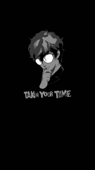 Minimalist Black Phone Wallpaper