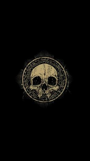 Vintage Sugar Skull Wallpaper For