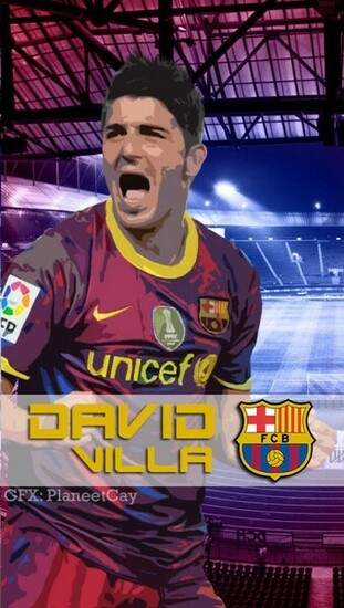 David Villa Wallpaper iPhone By Planeetcay