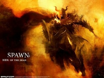 Superhero From Hell Spawn Comics Wallpapervol02 Book Of The