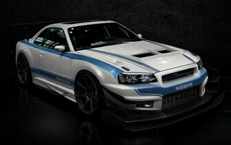Nissan Skyline R34 Gtr Wallpaper Art HD