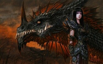 Lady Deathwing Wallpaper