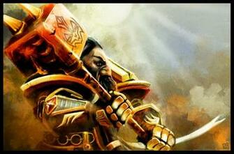 Thread A Dwarf Paladin Wallpaper