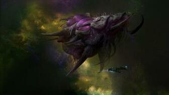 Wallpaper Zergs Leviathan HD Desktop Background