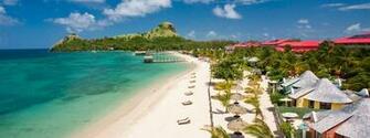 Lucia Luxury Resorts Best St All Inclusive HD Wallpaper