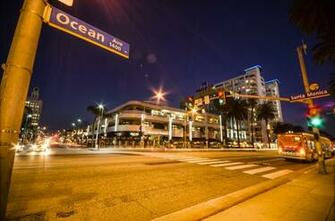 Locations Santa Monica Wallpaper Background