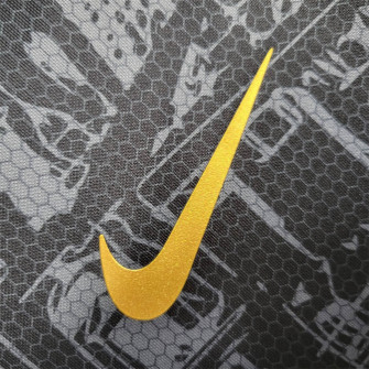 Fc Barcelona City Map Black And Gold Shirt False9fits