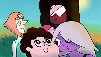 Steven Universe Crystal Gems Wallpaper By Givralix