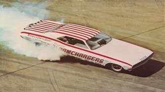Old School Muscle Cars Wallpaper