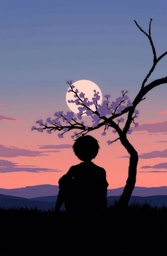 Minimalist Anime Wallpaper