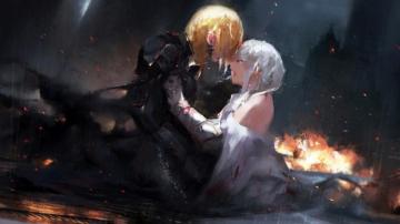 Desktop Wallpaper Anime Art Jeanne D Arc Fate Series HD Image