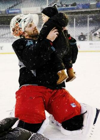 Henrik Lundqvist New York Rangers Wintermonthnovelty