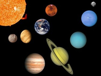 Planets In Space Wallpaper Desktop