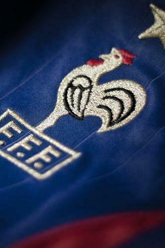 French Cock Soccer Logo Wallpaper For iPhone