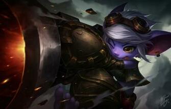 Wallpaper Art League Of Legends Moba Tristana Yordle Gunner