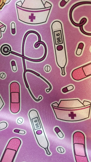 Pink Nurse Aesthetic Wallpaper
