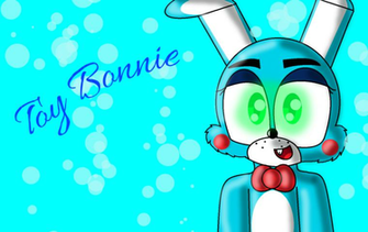 Toy Bonnie Wallpaper By Soniclion92