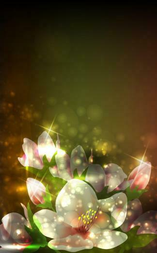 Glowing Flowers Live Wallpaper In Cafe Bazaar For Android