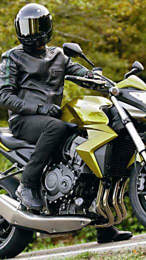 Androidismo HD Mobile Phone Wallpaper Cool Biker With Honda Motor