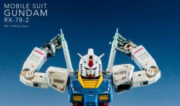 Rg Rx Gundam Modeled By Zams Indonesia Photore