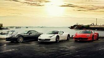 Red And Black Ferrari Wallpaper High Resolution