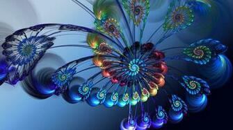 Pin Fractal Desktop Wallpaper