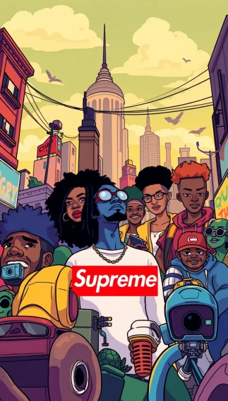 Boondocks Supreme Wallpaper
