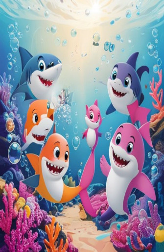 Baby Shark Pinkfong Wallpaper