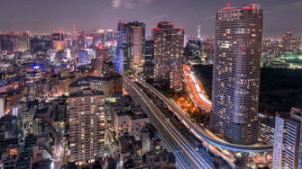 4k Ultra HD City Of Tokyo Buildings Wallpaper