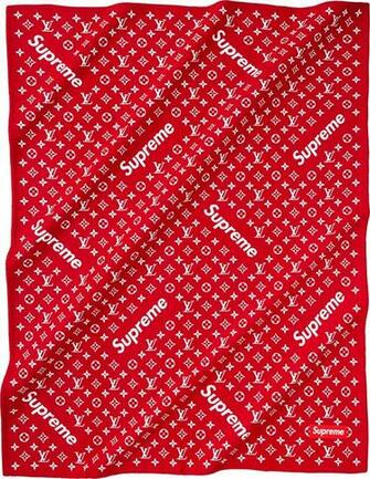 Supreme Louis Vuitton Monogram Blanket