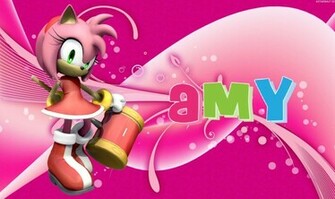 Amy Rose Wallpaper By Knuxy7789