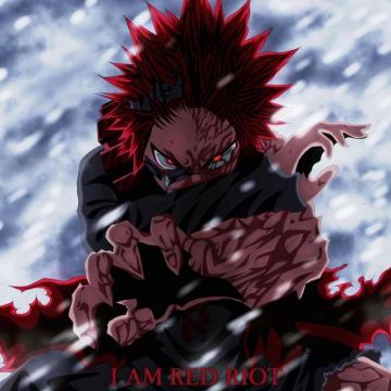 Red Riot Eijiro Kirishima iPad Pro Retina Display