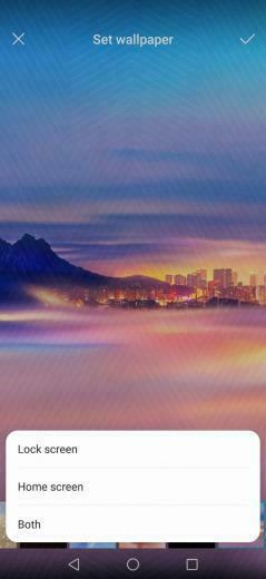 Change Wallpaper On Your Honor 8x Phone Global