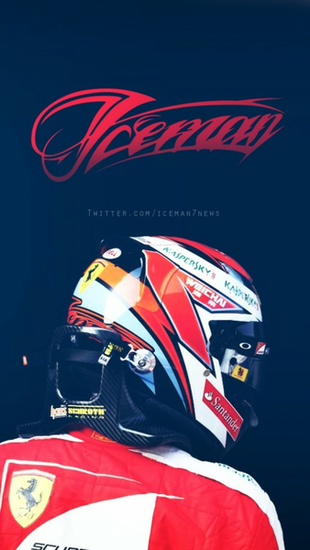 Kimi Raikkonen iPhone Wallpaper V2 By Kraikkonen7